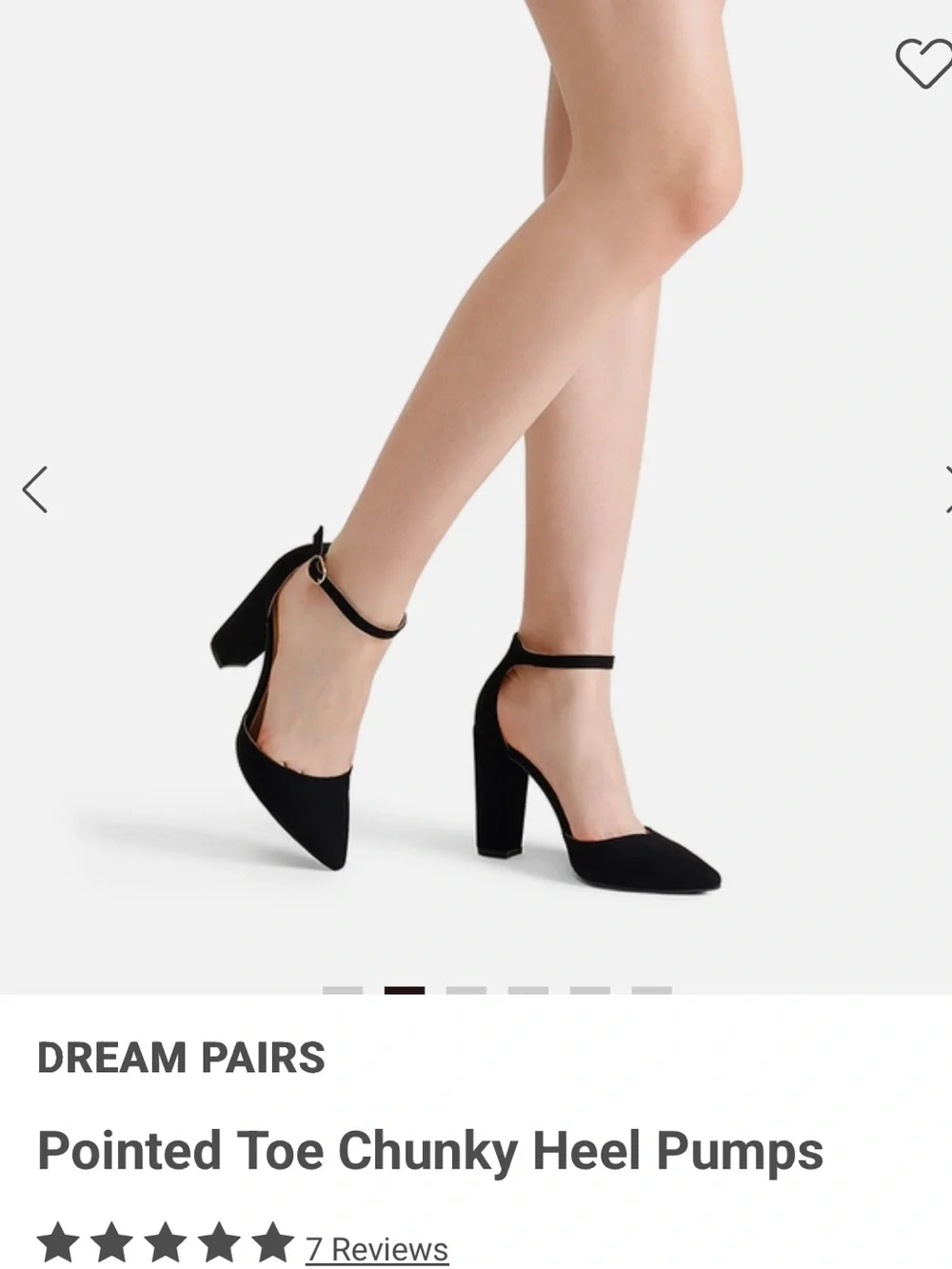 Dream Pairs suede pumps NWOT